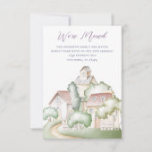 Maisons de quartier Déménagement Faire-part (Devant)