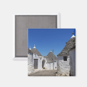Maisons de Trulli en Alberobello, Puglia magnet (Recto/Verso)
