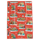 Maisons modernes du milieu du siècle Noël Sac cade (Dos)