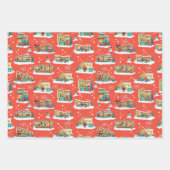 Maisons modernes du milieu du siècle Papier d'enve (Devant 3)