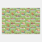 Maisons modernes du milieu du siècle Papier d'enve (Devant 2)