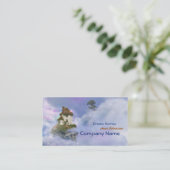 Maisons rêveuses - carte de visite élégant (Debout devant)