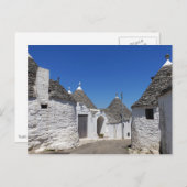 Maisons Trulli en Alberobello, Puglia carte postal (Devant / Derrière)