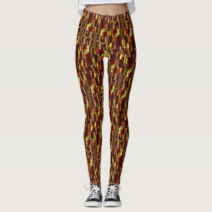 Maispatroon voor Herfst Leggings
