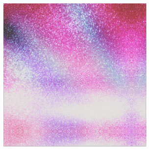 Maisroze Paarse nebula Galaxy Glitter Stof