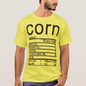 maïsvoedingsffecten Funny Thanksgiving T-shirt (Voorkant)