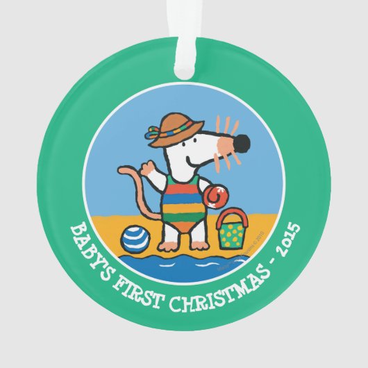 Maisy à la plage (dos)