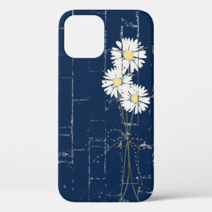 maisy bouquet over blauwe steen iPhone 12 hoesje