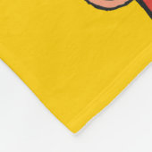 Maisy en boekenplank fleece deken (Hoek)