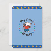 Maisy en Cyril Birthday Kaart (Achterkant)