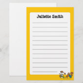 Maisy en Cyril bouwen een Zand Castle Briefpapier (Voorkant / Achterkant)