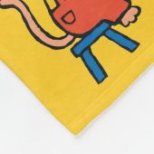 Maisy en Cyril Snacktime in het strand Fleece Deken (Hoek)