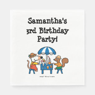 Maisy en Cyril Verjaardag Servet