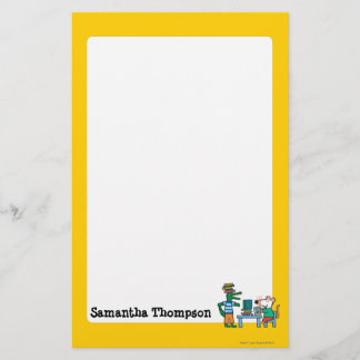 Maisy en Friends Geniet van de bibliotheek Briefpapier