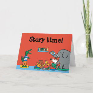 Maisy en Friends Laugh op Verhaal Tijd Kaart