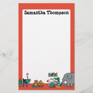 Maisy en Friends lezen samen Briefpapier