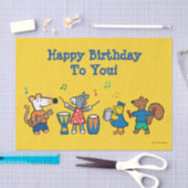 Maisy en Friends Play in Band Tissuepapier (Craft)