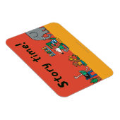 Maisy en vrienden lezen samen magneet (Rechterzijde)