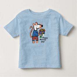 Maisy Happy Mommy Day Bloemen Kinder Shirts