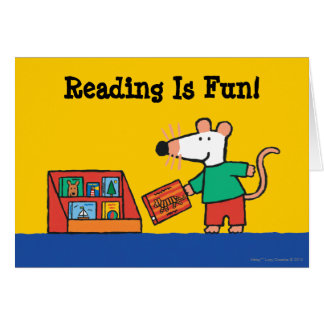 Maisy met bibliotheekboeken