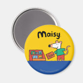 Maisy met bibliotheekboeken magneet (Voorkant / Achterkant)