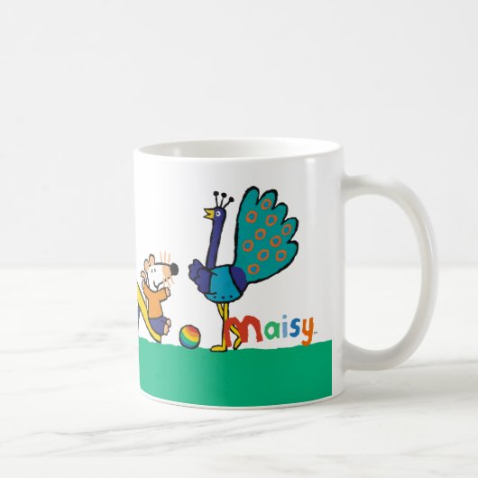 Maisy op de speelplaats met vrienden koffiemok (Rechts)