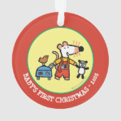 Maisy prête pour des vacances avec le bagage (dos)