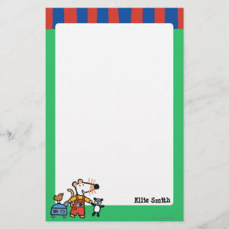 Maisy Ready voor Vakantie met bagage Briefpapier