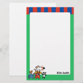 Maisy Ready voor Vakantie met bagage Briefpapier (Voorkant / Achterkant)