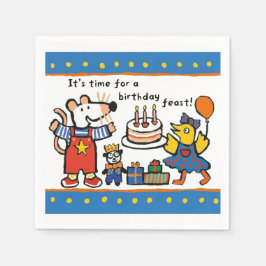 Maisy verjaardagsfeest servet