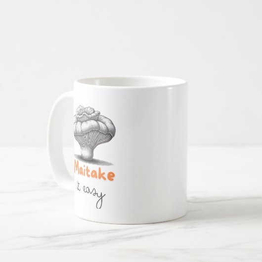 Maitake It Easy Musroom Mug (Devant gauche)
