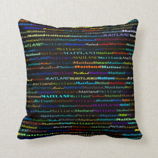 Maitland Texte Design I Lance Oreiller