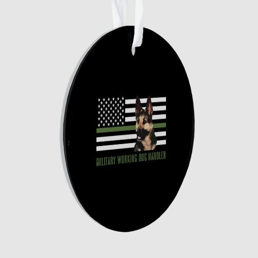 Maitre-chien de chien d'utilité militaire (devant)