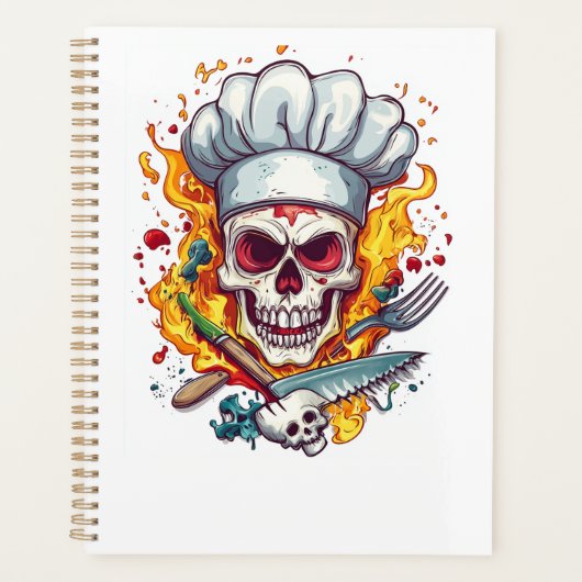 Maître de cuisine Chef Crâne (Devant)