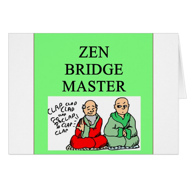 maître de pont en double de zen (Devant horizontal)