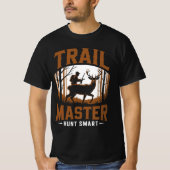 Maître de trial de chasse intelligent - t-shirt (Devant)