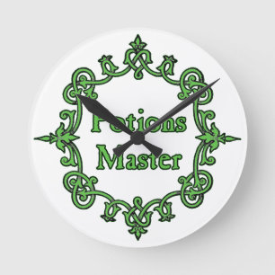 Maître des potions - Horloge murale #1