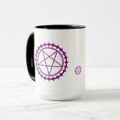 Maître d'hôtel noir inspiré, tasse (Devant gauche)