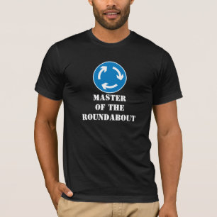 Maître du T-shirt drôle de vacances de rond poin