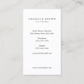 Maître Reiki avec Carte de visite Chakras (Dos)