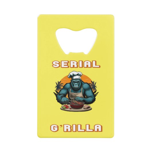 Maître Serial G'rilla Fun BBQ Griller Pun (Devant)