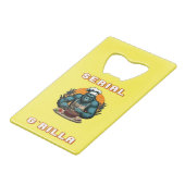 Maître Serial G'rilla Fun BBQ Griller Pun (Devant Angle)