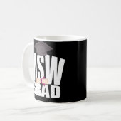 Maîtres de tasse de café de cadeau d'obtention du (Devant gauche)