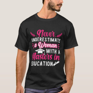 Maîtrise En Diplôme D'Études T-Shirt