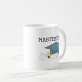 Maîtrisé le tasse de café drôle de cadeau (Devant droit)