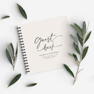 Maitriser la crème naturelle du livre d'invités mi