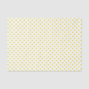Maize Yellow Polka Dots Circles Tissuepapier