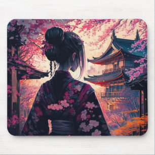 Maja Kirschblüten - Mousepad Muismat