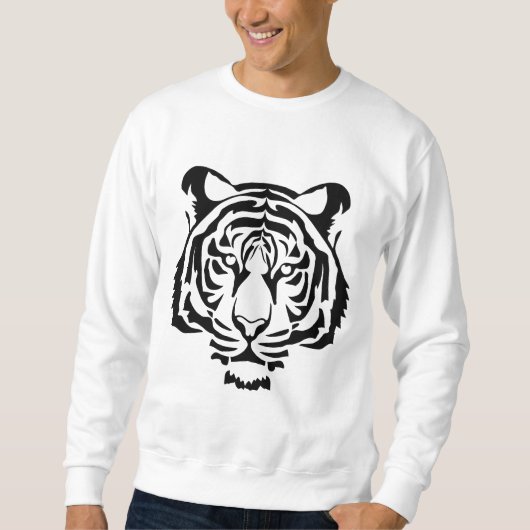 Majestätischer Tiger – Kraft & Eleganz im Design Trui (Voorkant)