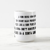 « Majesté Royale Mug Roi Blanc Puissance À Chaque (Centre)